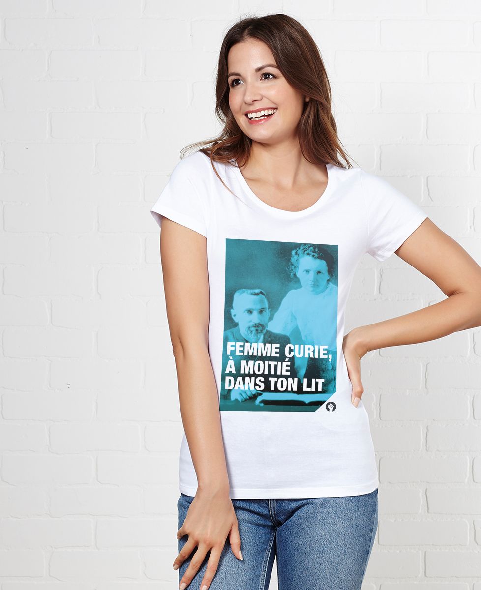 T-shirt femme Curie - Cadeaux Couple