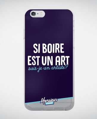Coque smartphone Suis-je un artiste