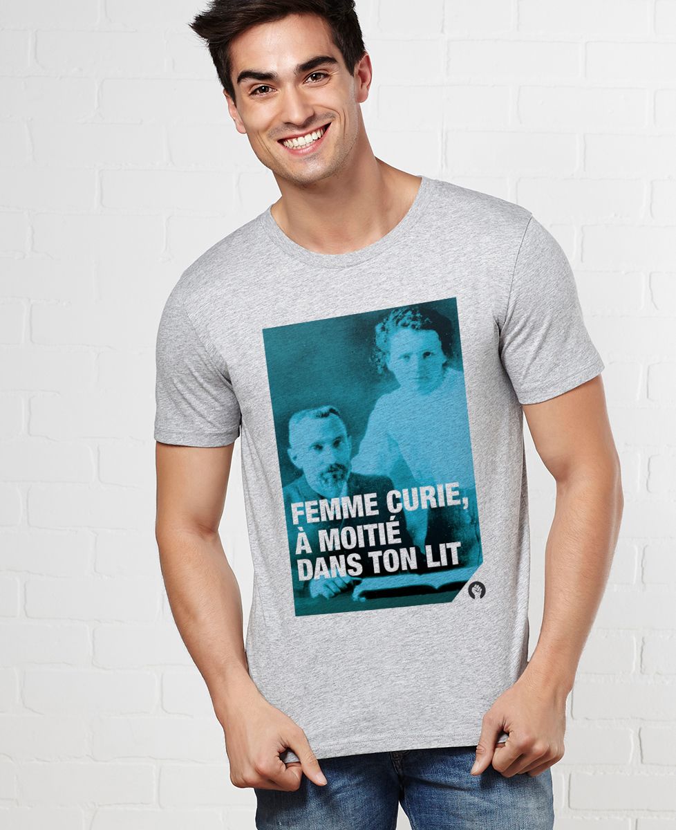 T-shirt homme Curie - Cadeaux Couple