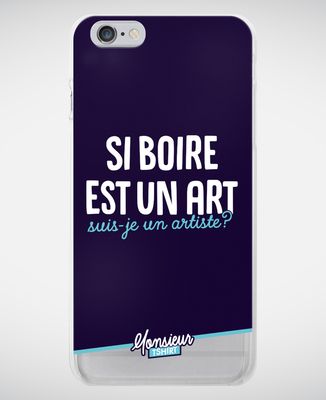 Coque smartphone Suis-je un artiste