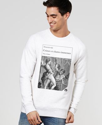 Sweatshirt homme Crimes et chattes immenses