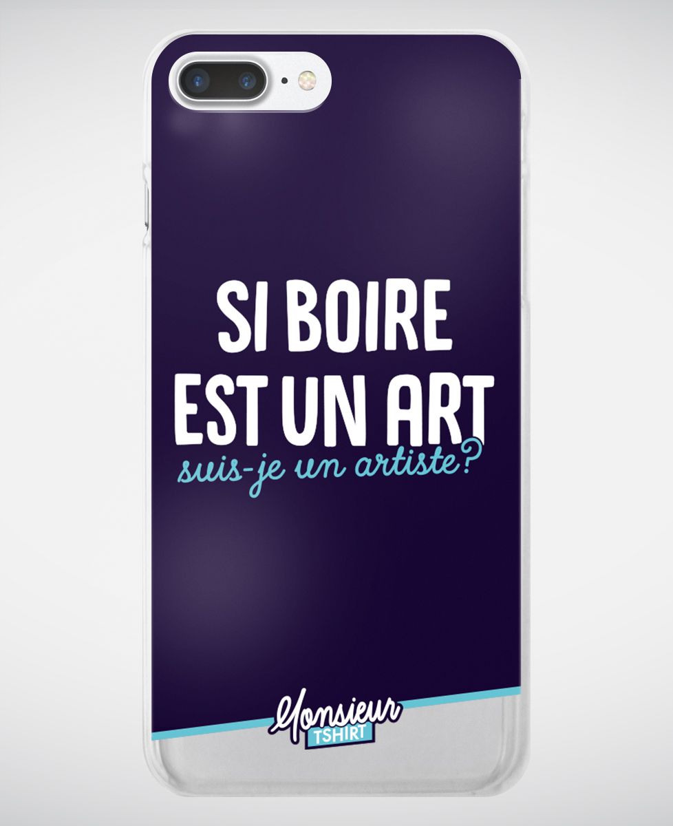Coque smartphone Suis-je un artiste