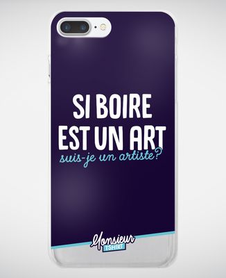 Coque smartphone Suis-je un artiste