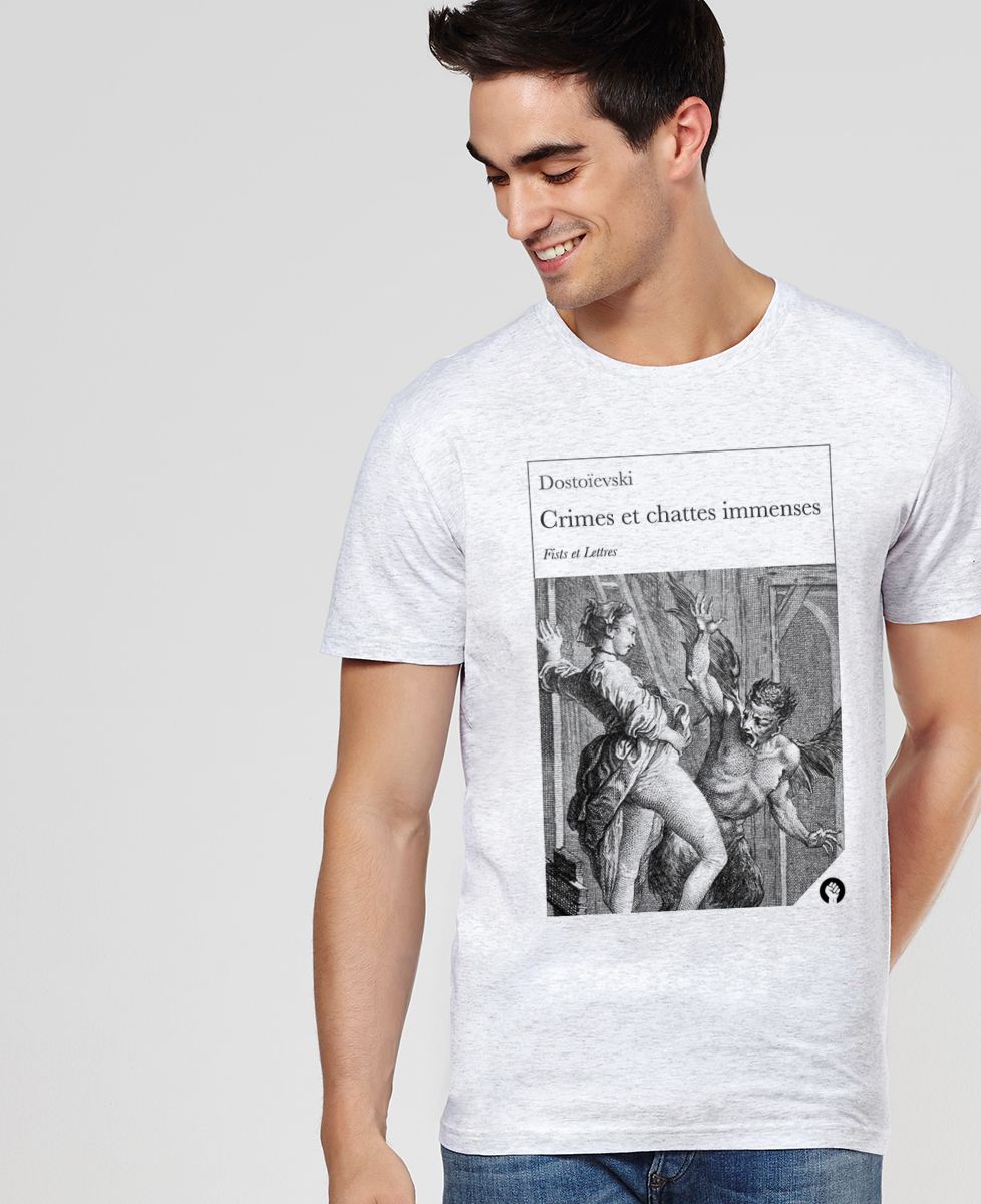 T-Shirt homme Crimes et chattes immenses