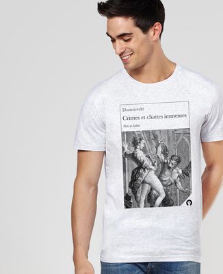 T-Shirt homme Crimes et chattes immenses