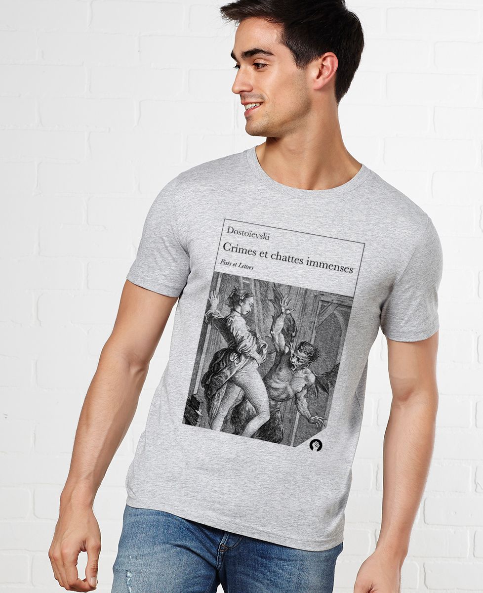 T-Shirt homme Crimes et chattes immenses