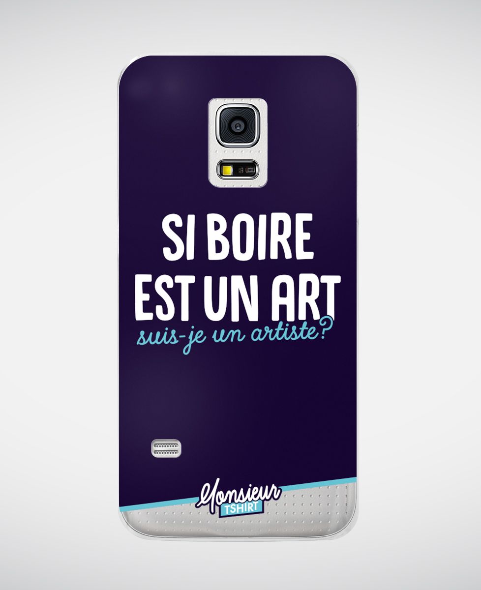 Coque smartphone Suis-je un artiste
