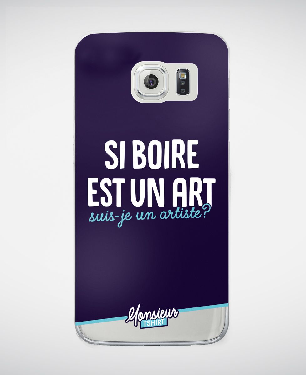 Coque smartphone Suis-je un artiste