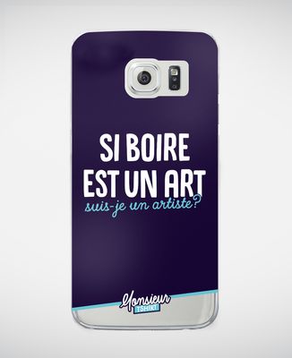 Coque smartphone Suis-je un artiste