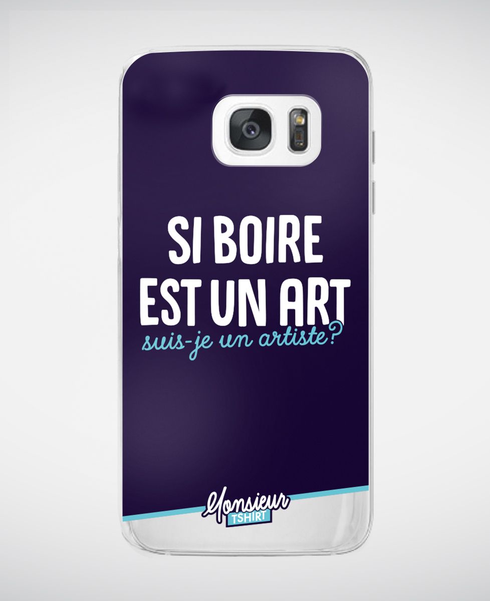 Coque smartphone Suis-je un artiste