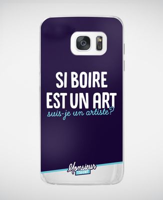 Coque smartphone Suis-je un artiste