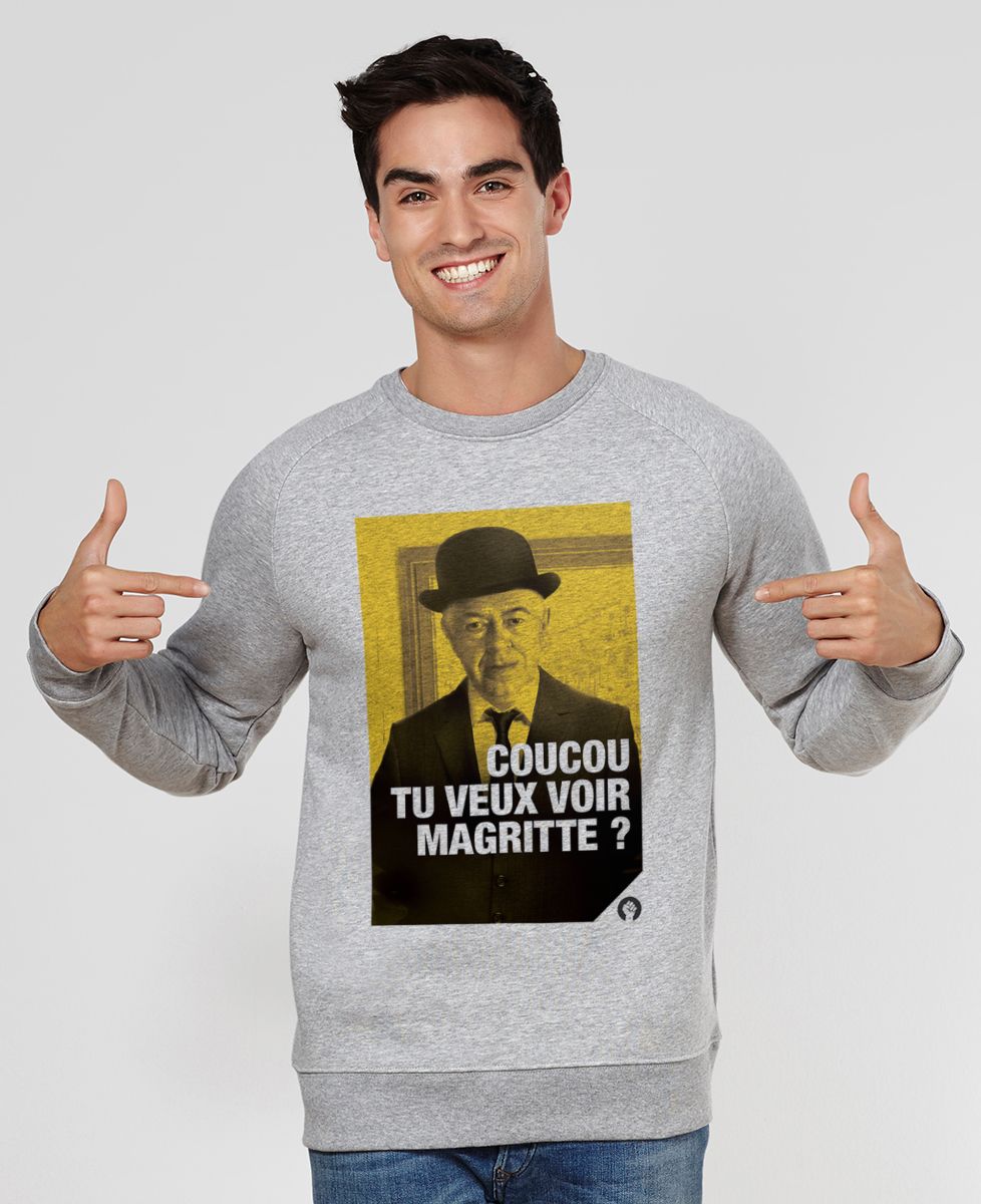 Sweatshirt homme Magritte - Apéro, Cadeaux Couple