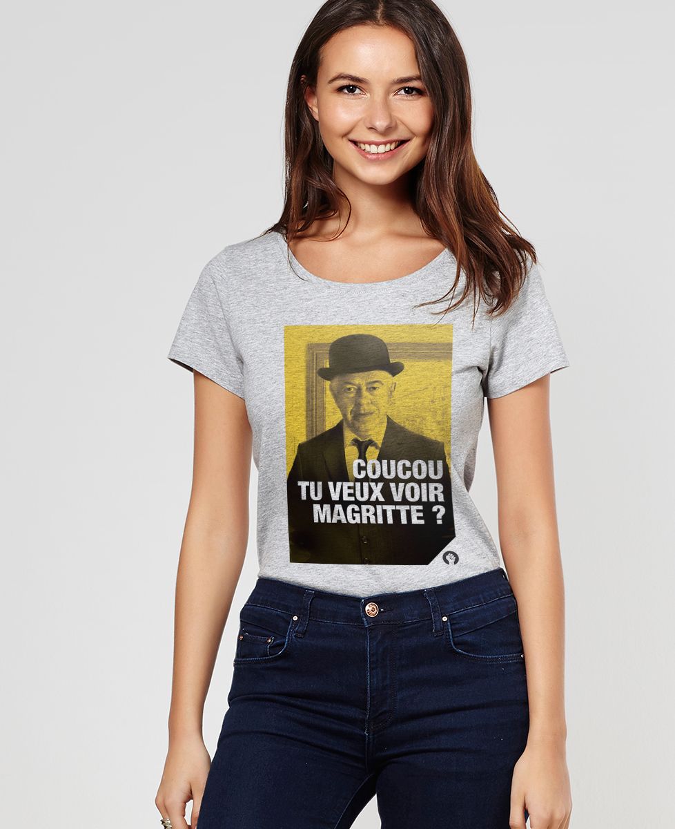 T-shirt femme Magritte - Apéro, Cadeaux Couple