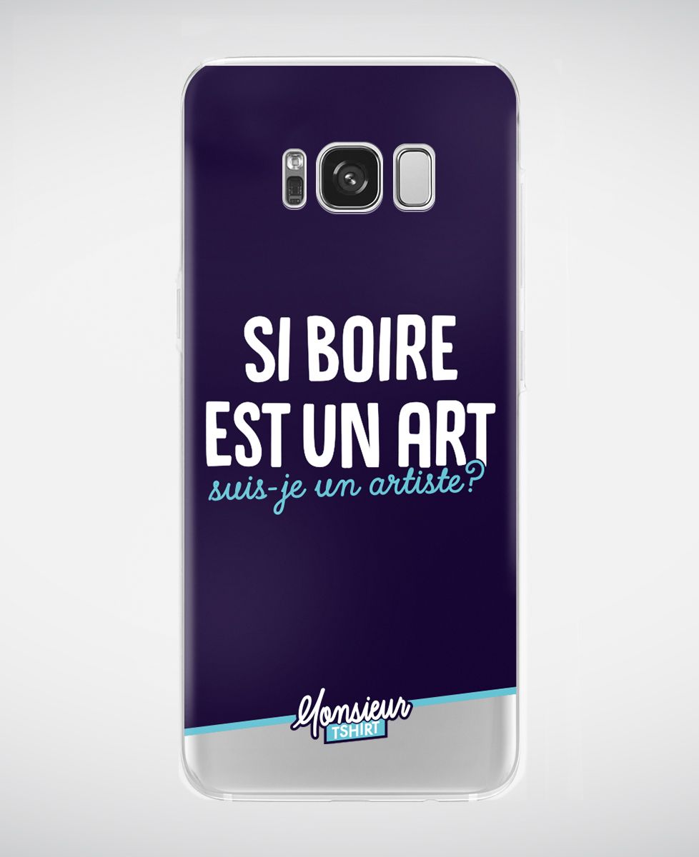 Coque smartphone Suis-je un artiste