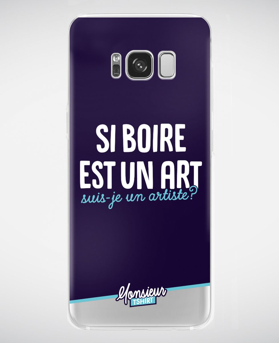 Coque smartphone Suis-je un artiste