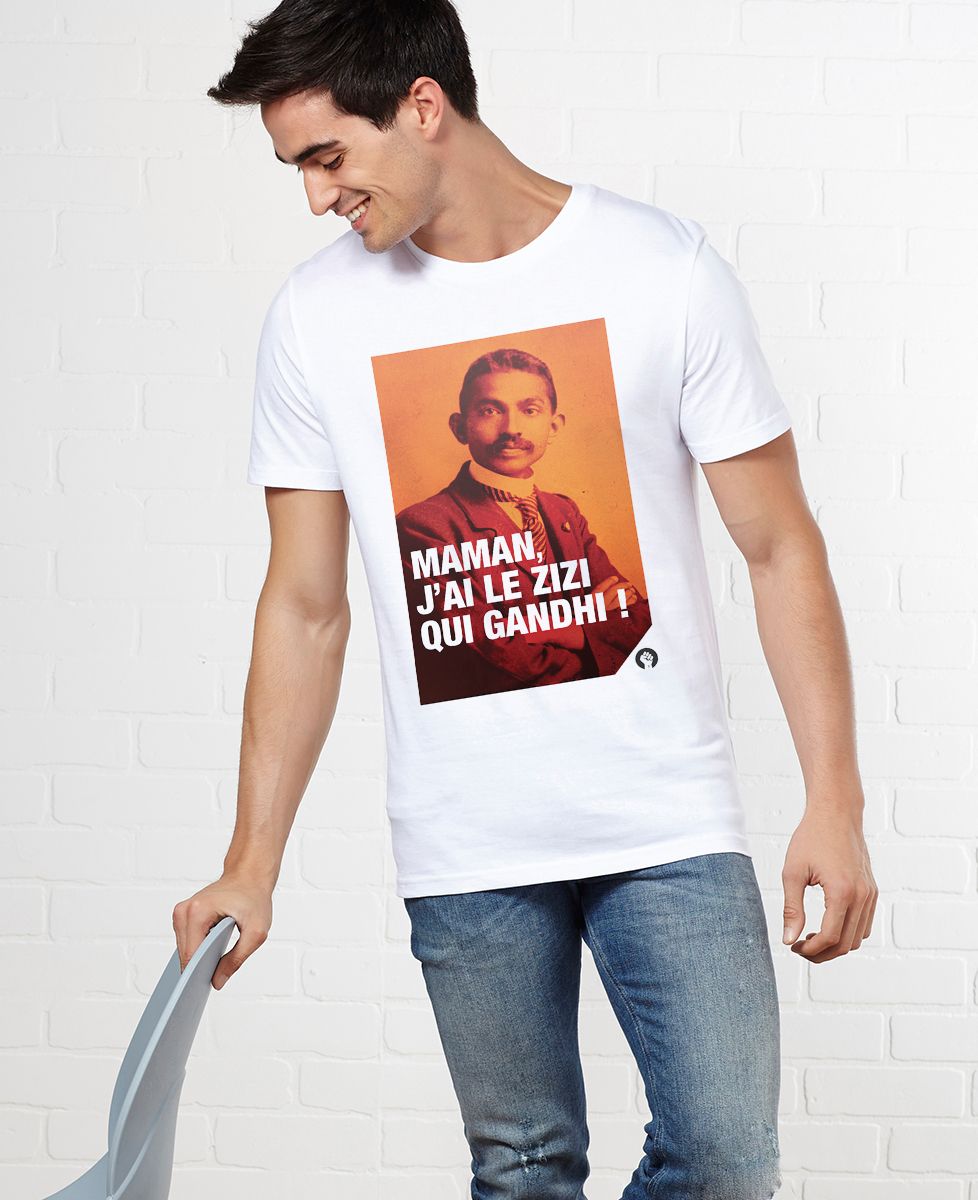 T-Shirt homme Gandhi