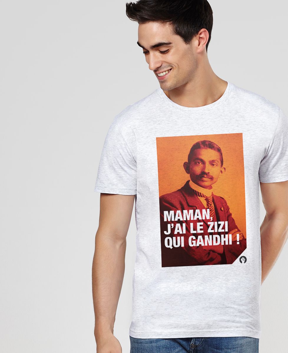 T-Shirt homme Gandhi
