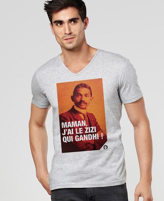 T-shirt homme Gandhi - Cadeaux Couple