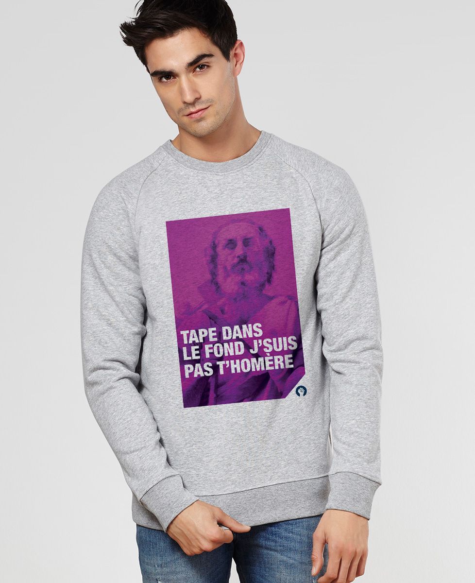 Sweatshirt homme Homère - Cadeaux Couple
