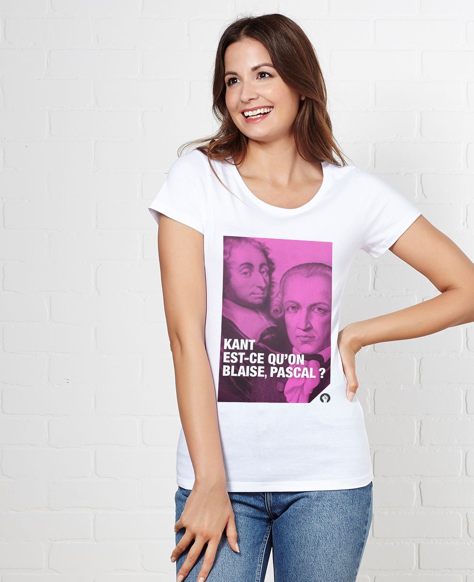 T-shirt femme Kant - Cadeaux Couple