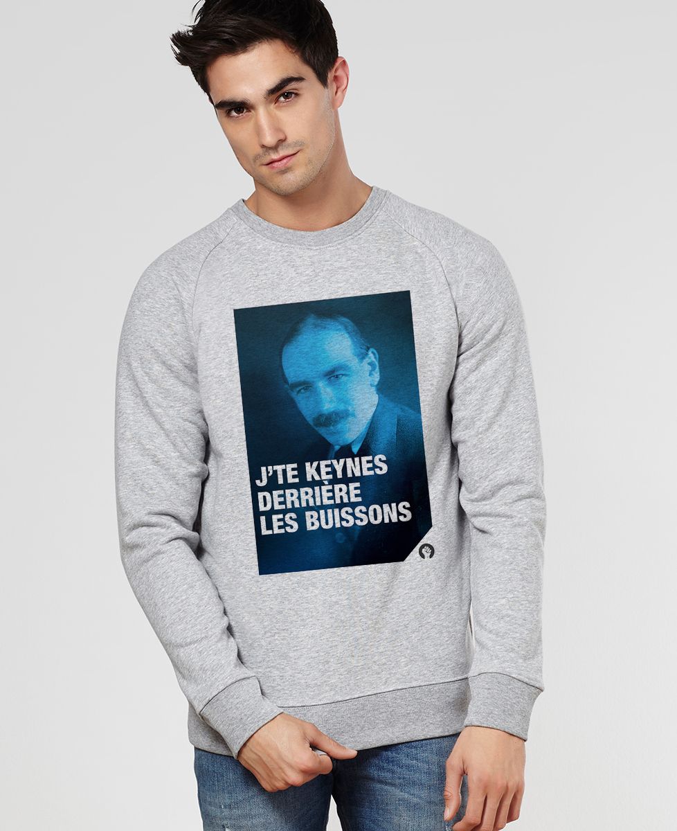 Sweatshirt homme Keynes - Cadeaux Couple