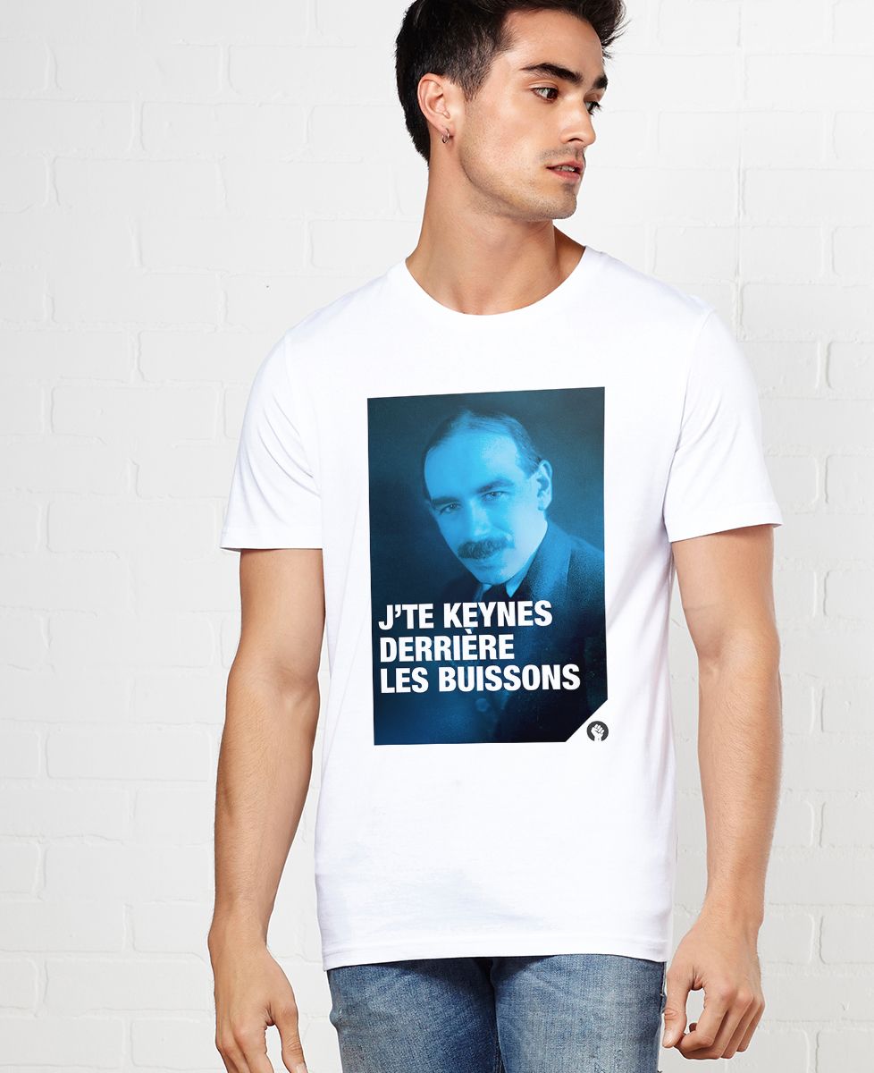 T-shirt homme Keynes - Cadeaux Couple