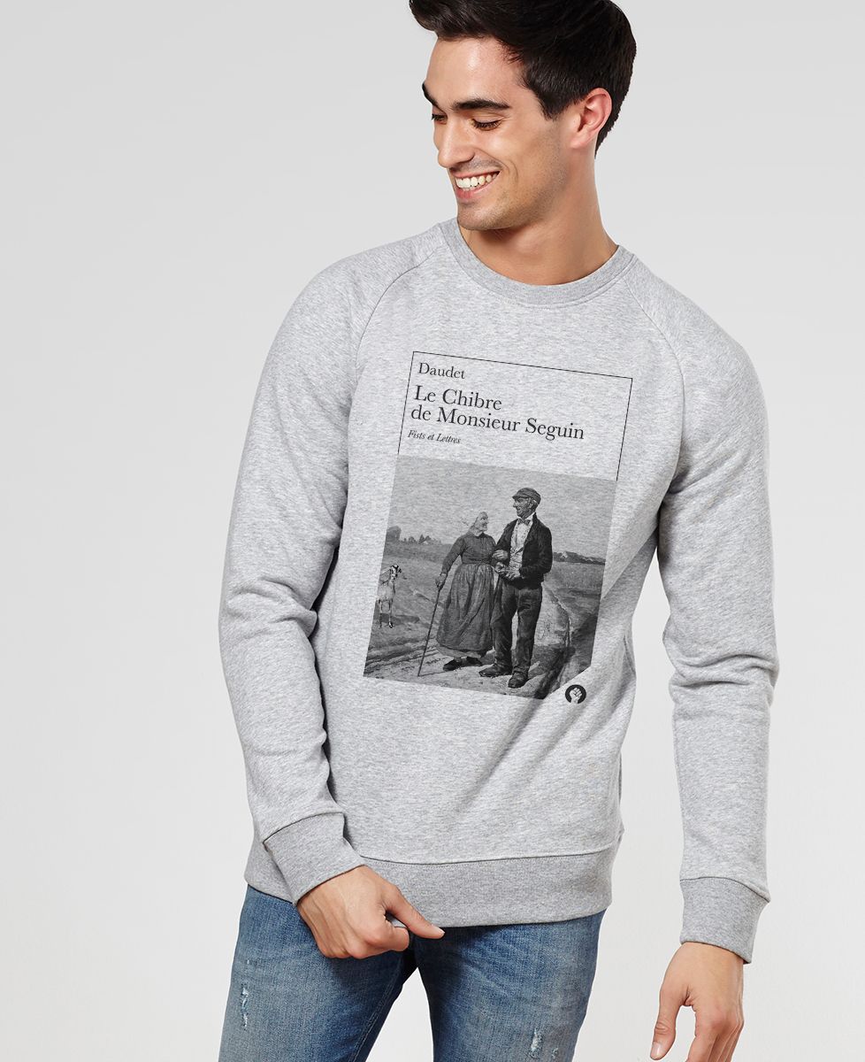 Sweatshirt homme Le Chibre de Monsieur Seguin - Cadeaux Couple