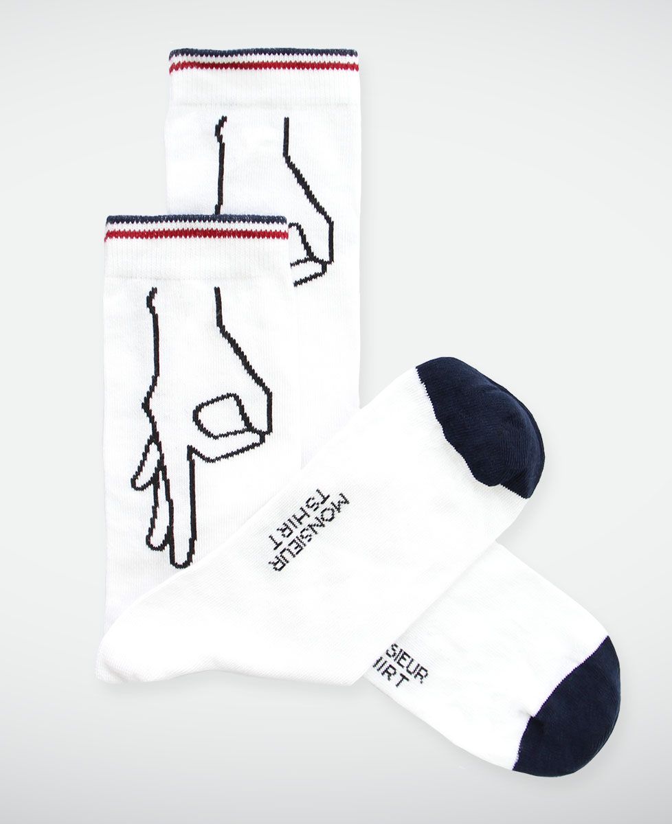 Chaussettes homme Jeu du rond