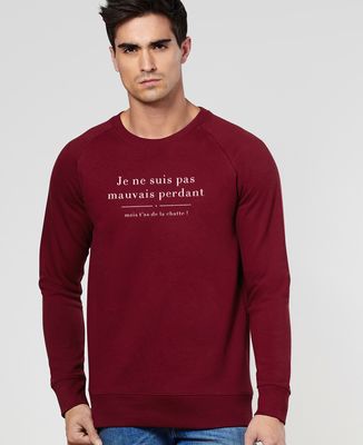 Sweatshirt homme Mauvais perdant