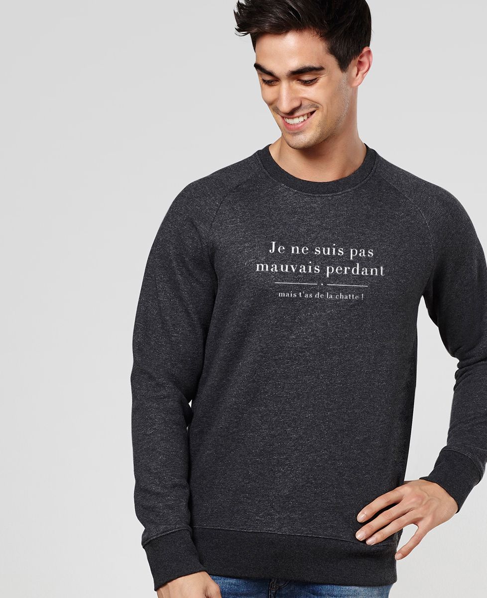 Sweatshirt homme Mauvais perdant