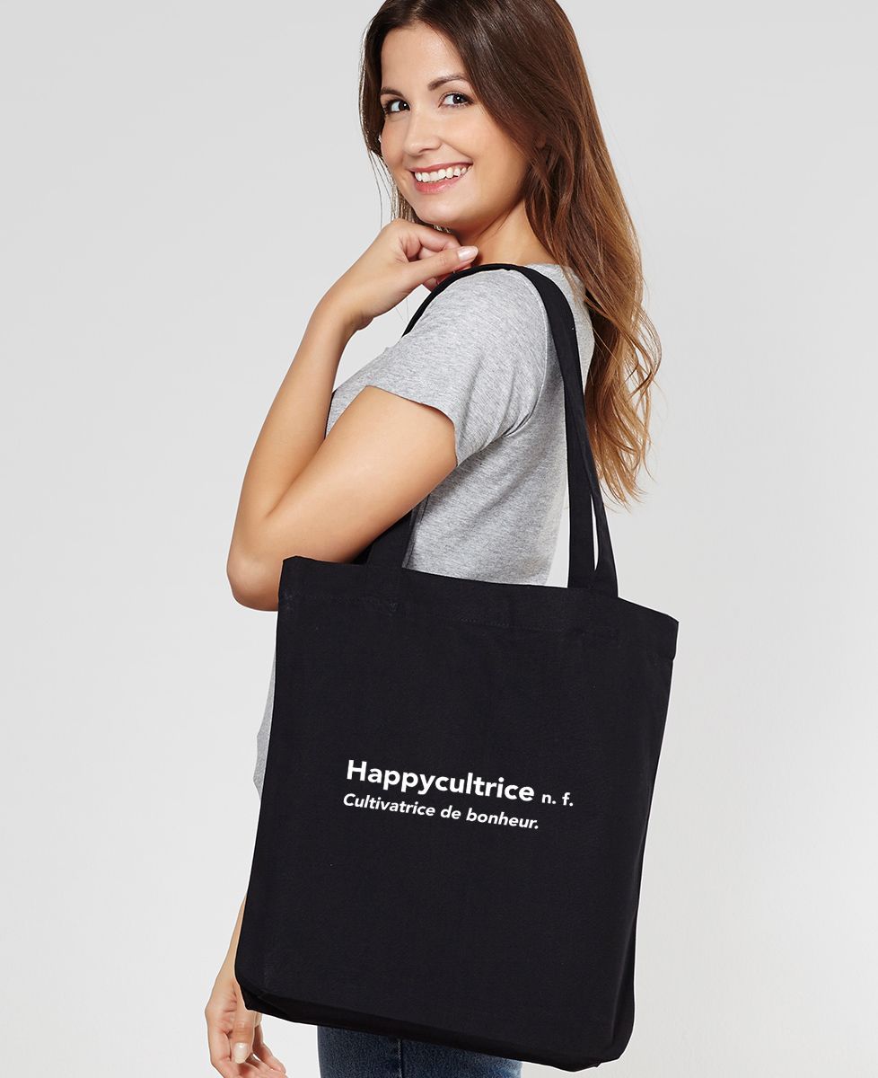 Tote bag Happycultrice