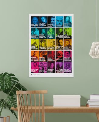 Affiche Mozaïque