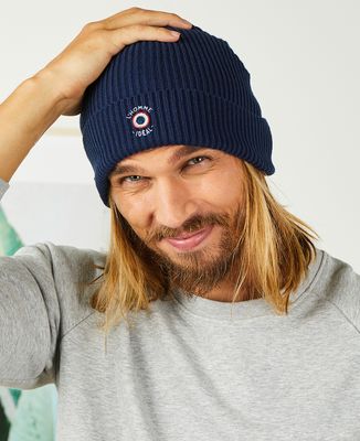 Bonnet L'homme idéal cocarde (brodé) - Cadeaux Papa