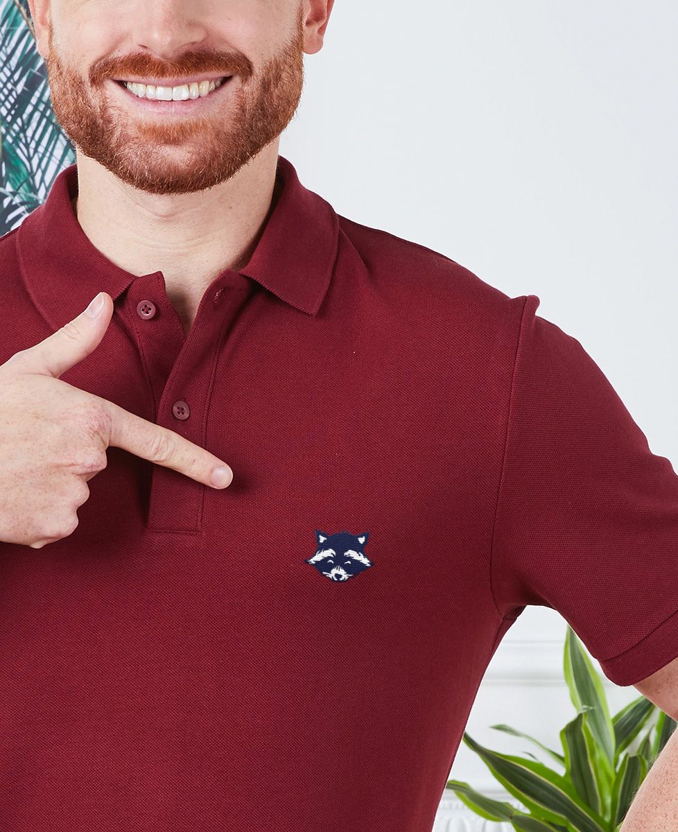 Poloshirt Herren Raton (bestickt) - Tiere