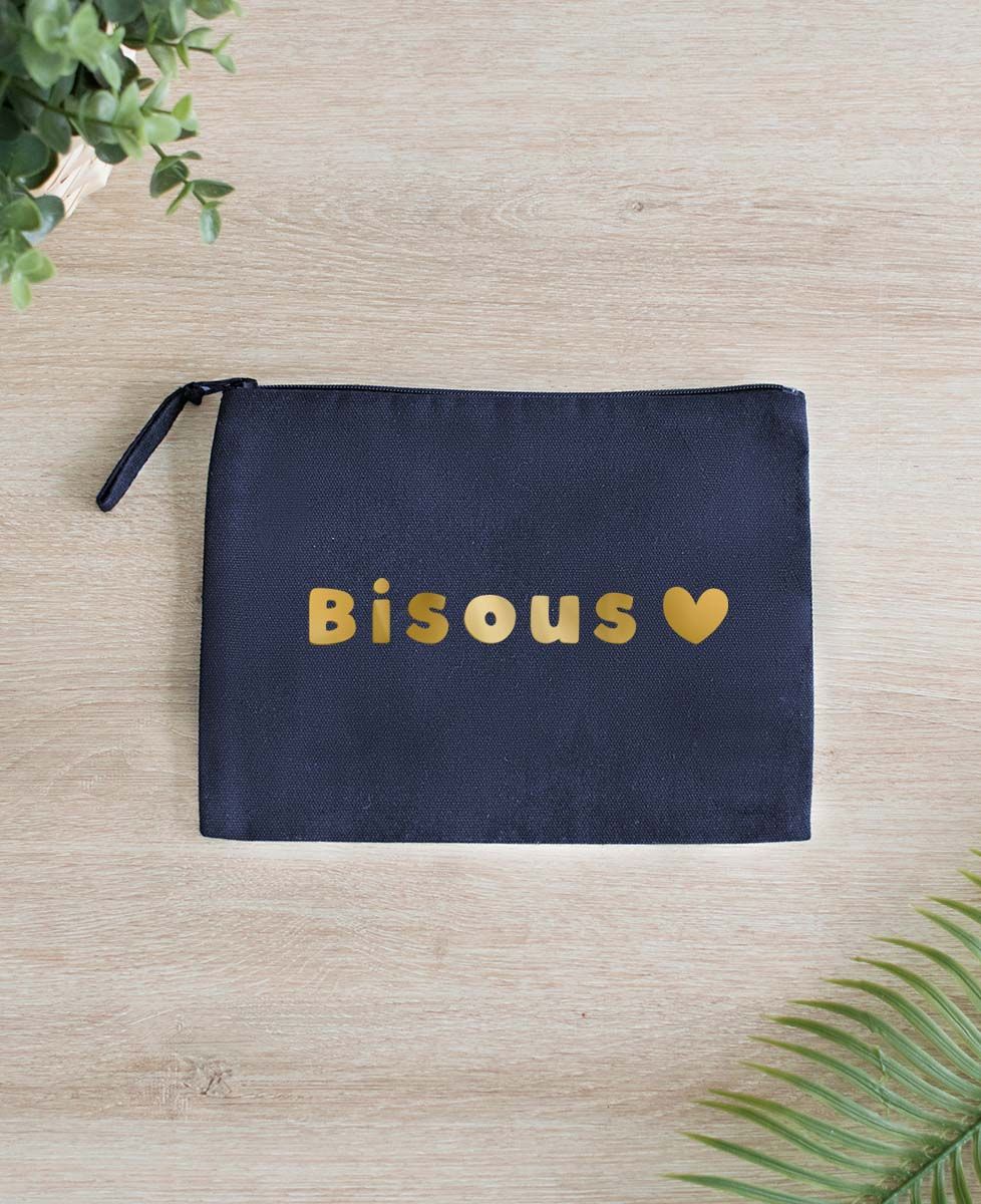 Pochette Bisous (effet doré) - Apéro