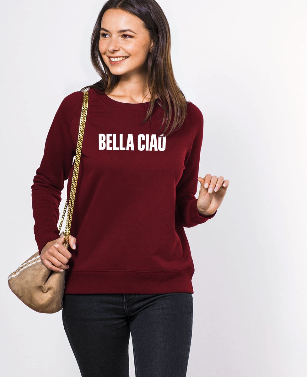 Sweatshirt femme Bella Ciao