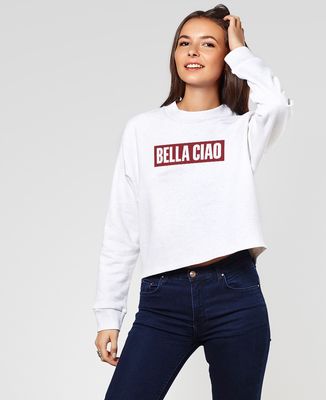 Sweatshirt femme Bella Ciao