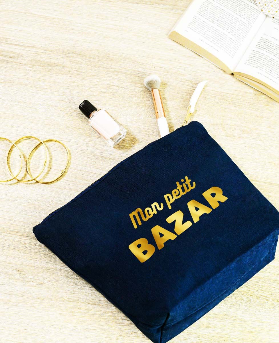 Trousse Mon petit bazar (effet doré) - Apéro
