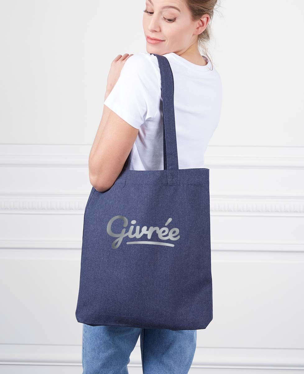 Tote bag Givrée (effet argenté) - Apéro