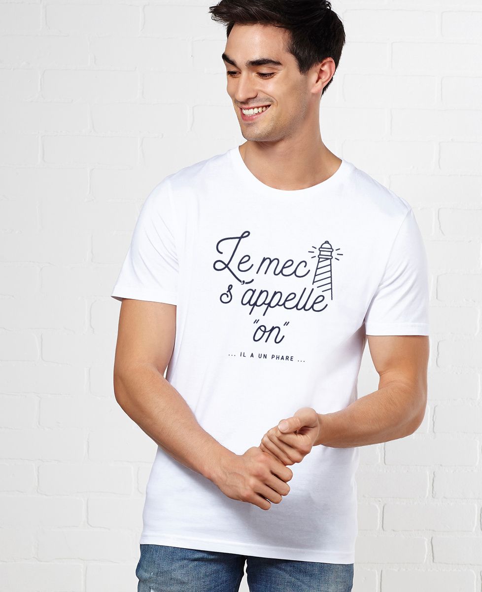 T-Shirt homme Le mec s'appelle On