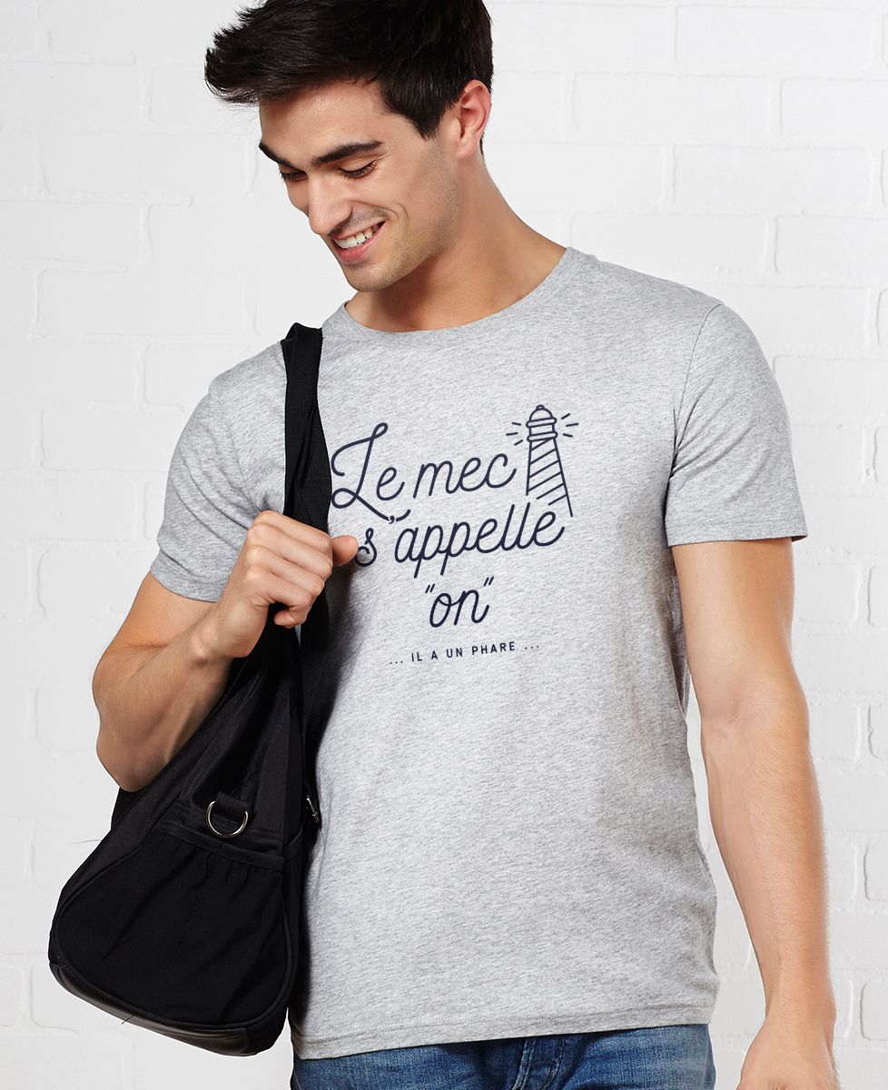 T-Shirt homme Le mec s'appelle On