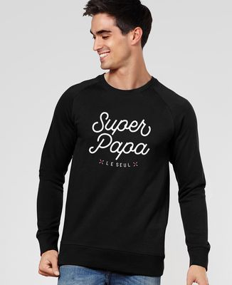 Sweatshirt homme Super Papa