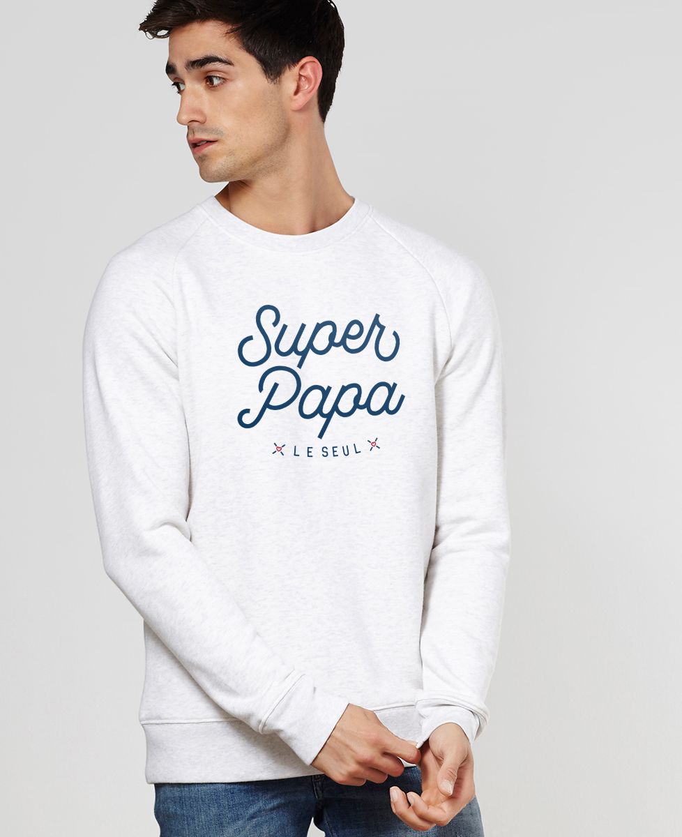 Sweatshirt homme Super Papa