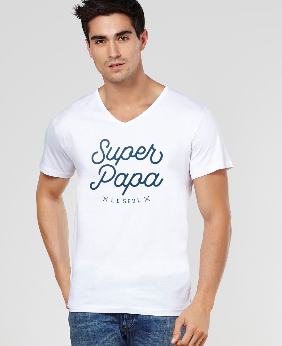 T-Shirt homme Super Papa