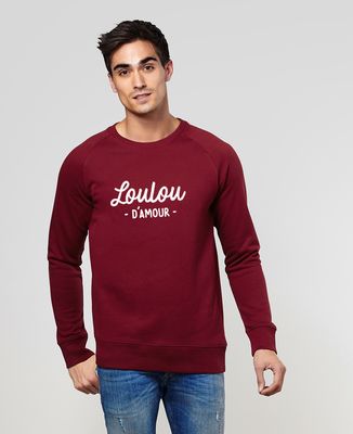 Sweatshirt homme Loulou d'amour