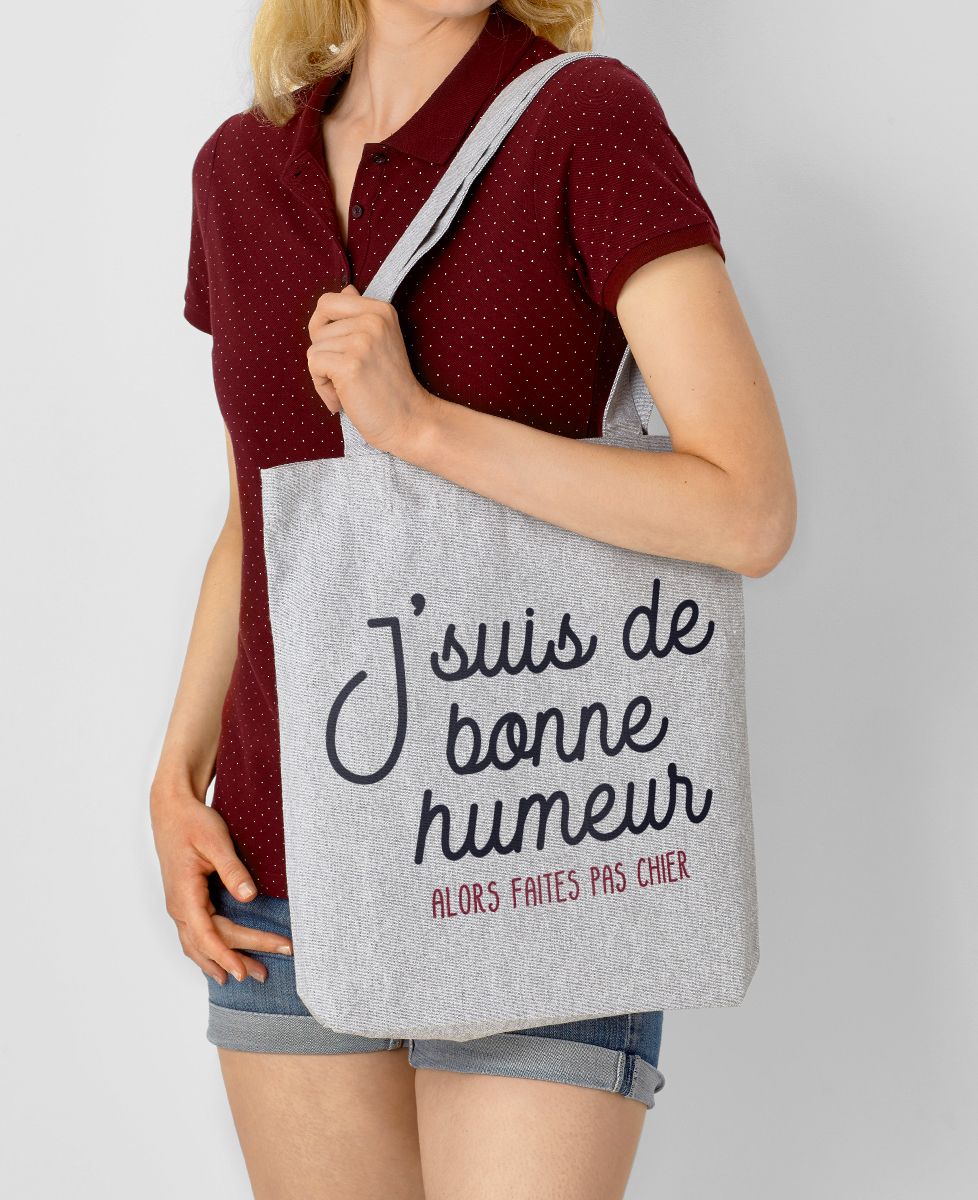 Tote bag De bonne humeur