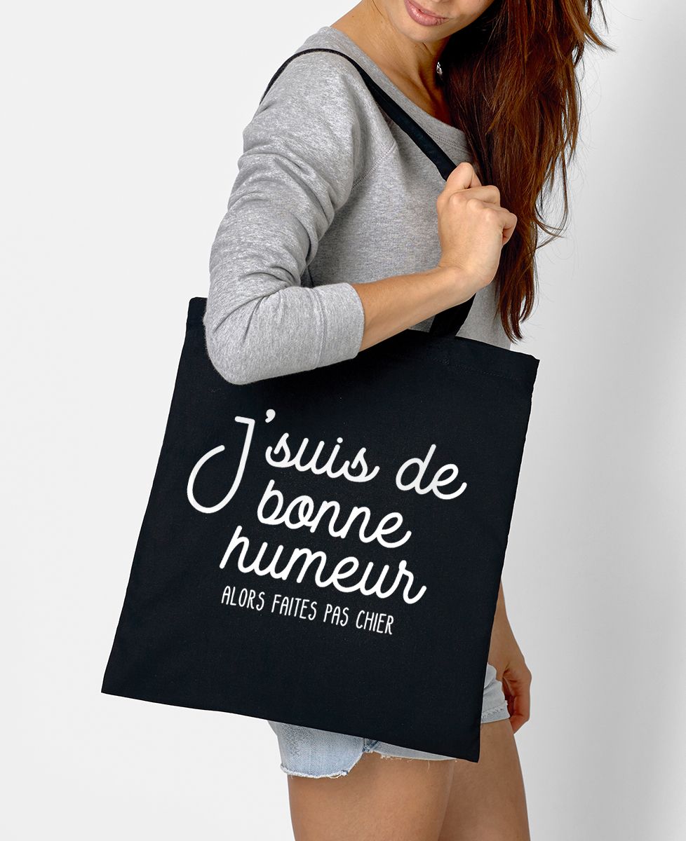 Tote bag De bonne humeur