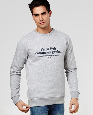 Sweatshirt homme Partir frais