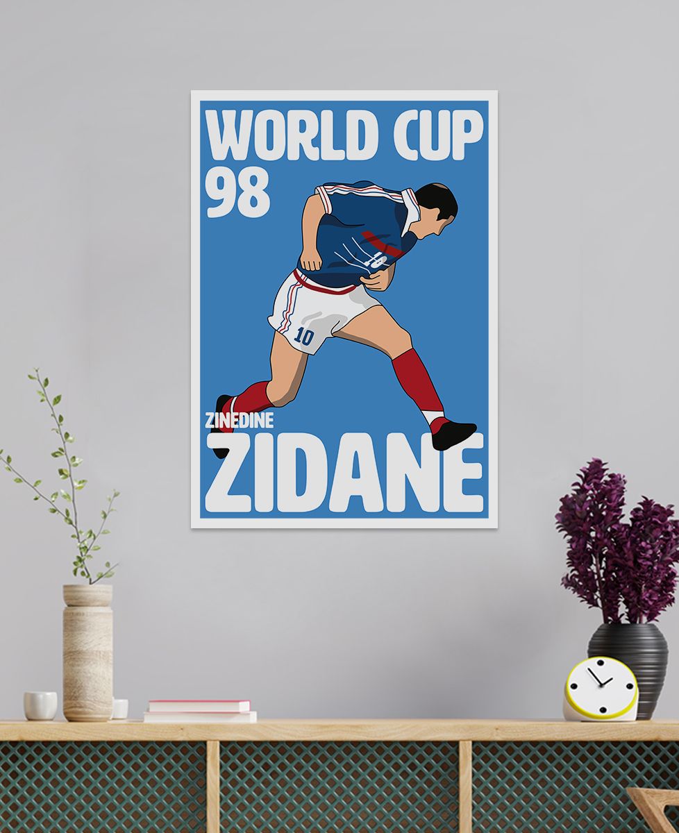 Affiche Zidane - Sport, Football