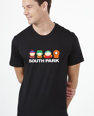 T-Shirt für Männer 4 Charaktere (South Park)